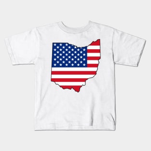 Ohio USA Kids T-Shirt